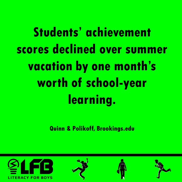 achievement scores reduced by one month Stop Holiday Learning Loss